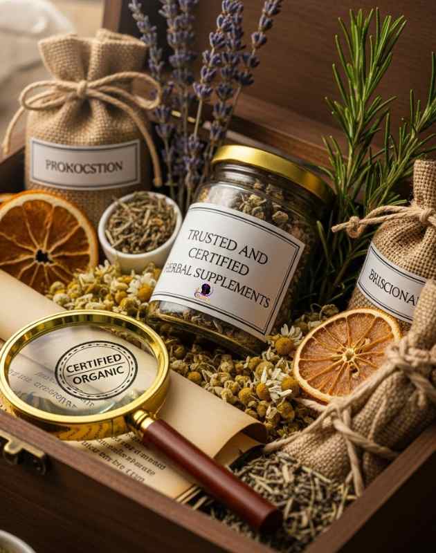 Trusted and Certified Herbal Supplements
